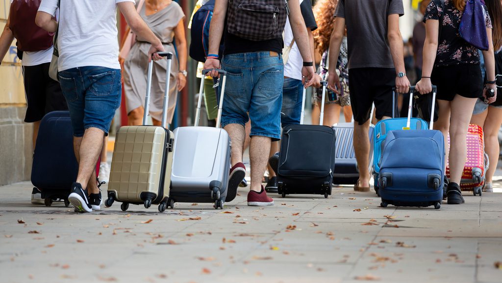 valise, vacances, voyage