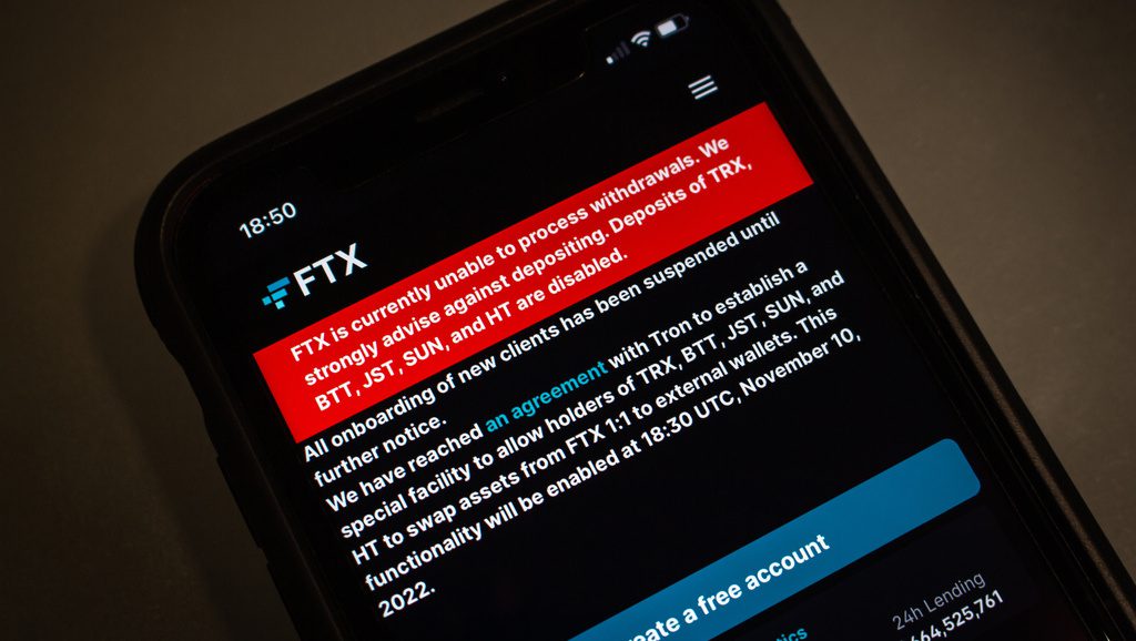 crypto : ftx down