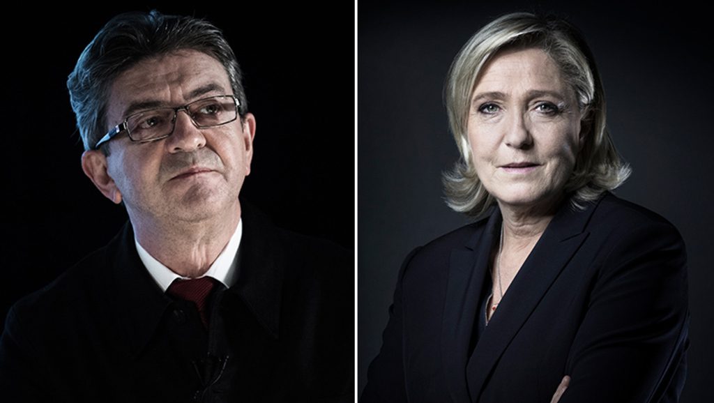 Le Pen Mélenchon