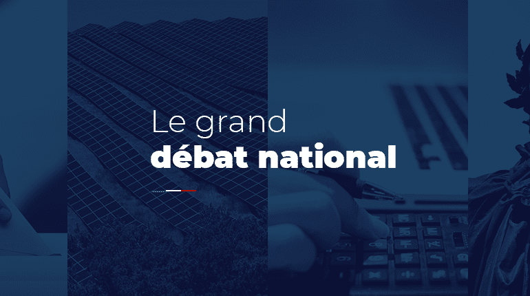 Résultat de notre consultation pour le Grand Débat !