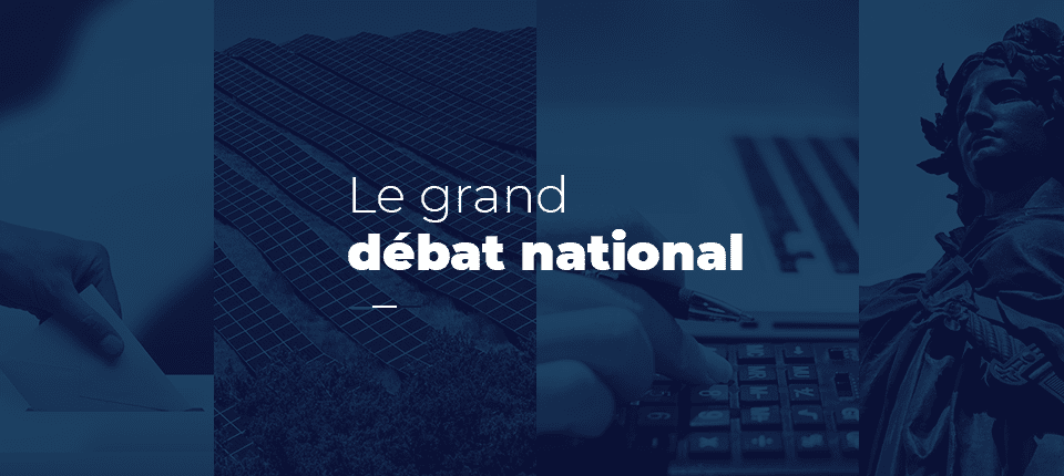 Grand débat : Commencer par regarder le monde qui nous entoure