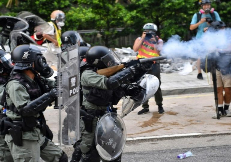 Un 1er octobre chaotique à Hong Kong