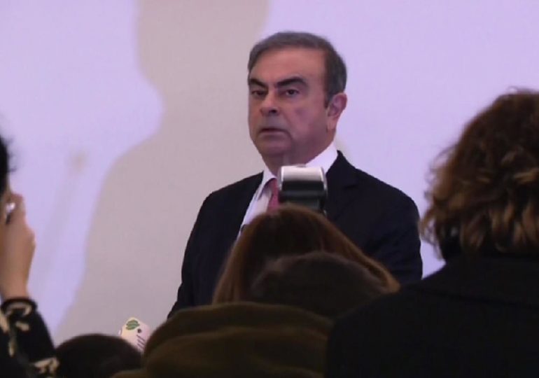 Carlos Ghosn, Toujours Debout ! Combatif, depuis Beyrouth !