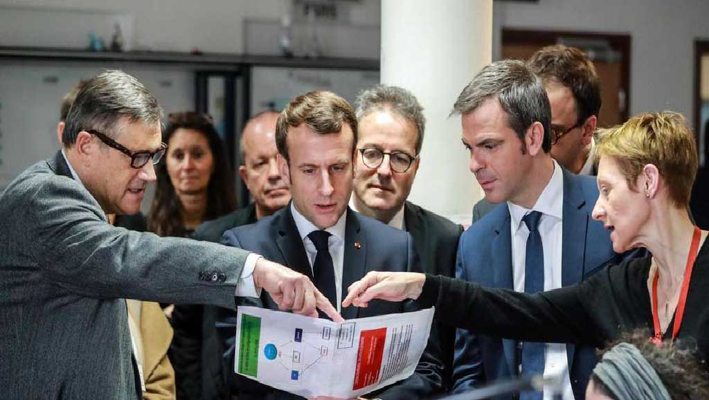 &lsquo;La France traverse sa plus grave crise sanitaire depuis un siècle  » Emmanuel Macron