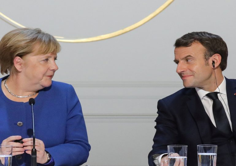 Réunion Macron-Merkel: relation transatlantique et industrie de défense au menu