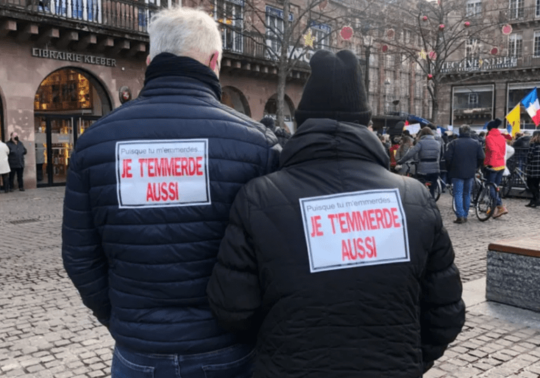 France : manifestation contre la "dictature sanitaire"