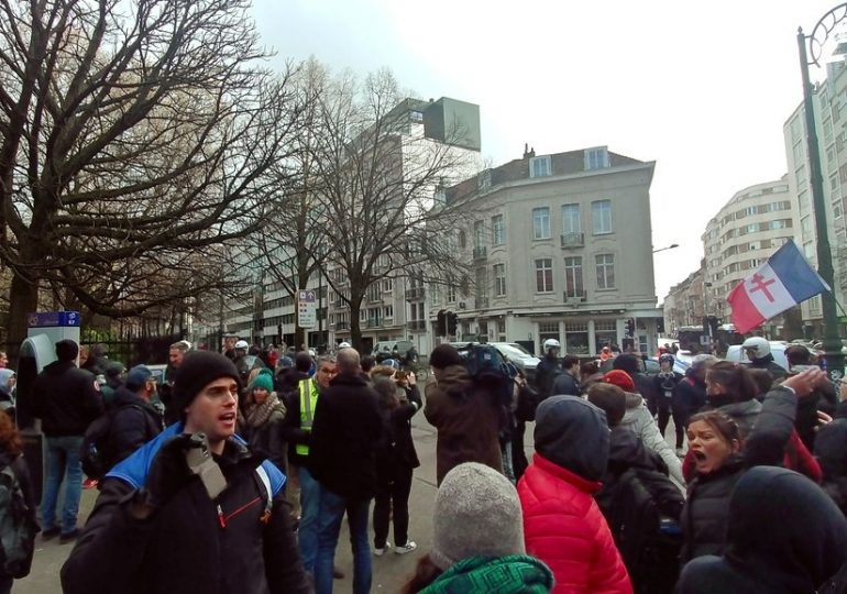 Le convoi de la liberté à Bruxelles, une aventure française ?