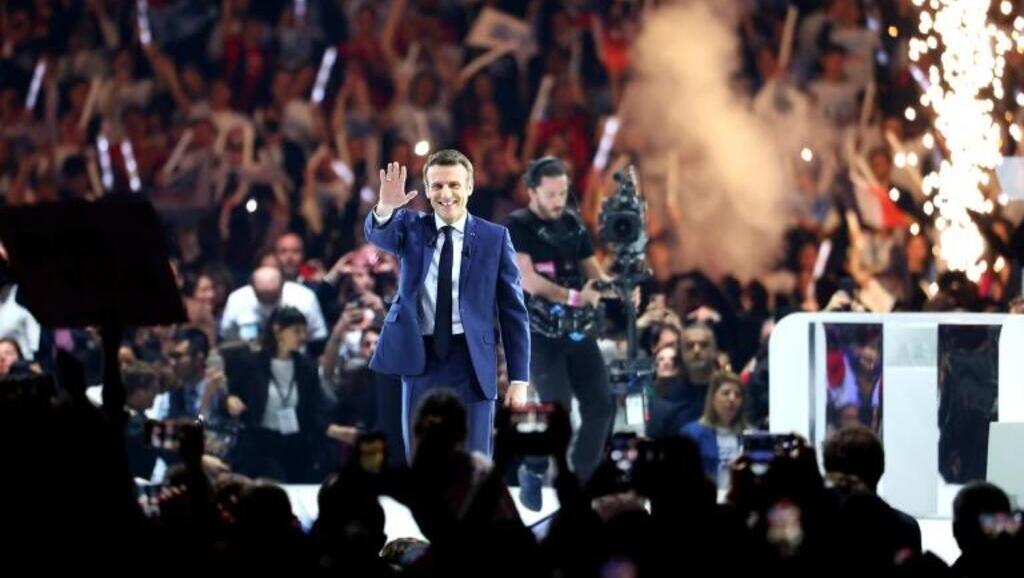 Les marcheurs de l’étranger au meeting d’Emmanuel Macron