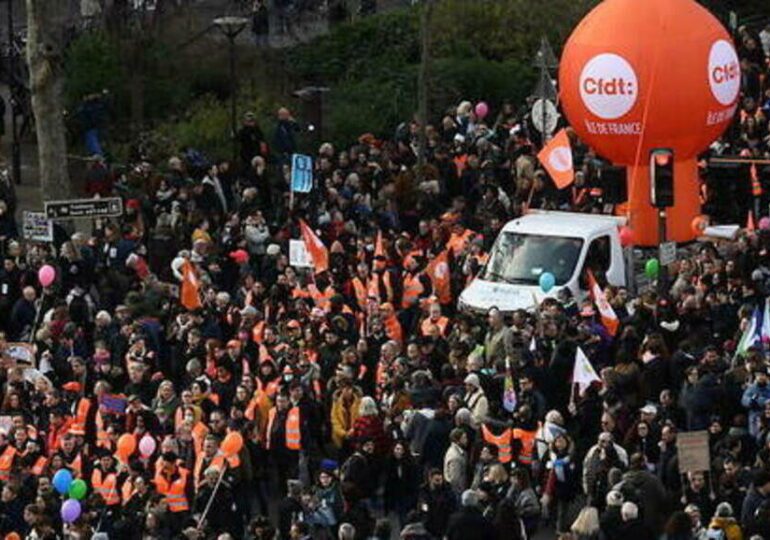 Succès des manifestations contre la réforme des retraites