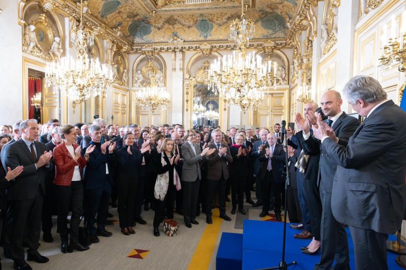 Conférence des ambassadrices et ambassadeurs source Julien Steimer linkedln