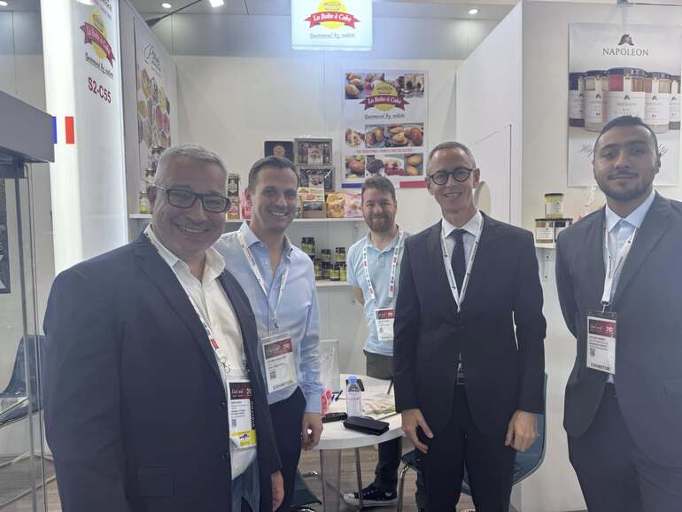 Hervé SEROL, le 17 février 2025 au salon Gulfood à Dubaï ©HS