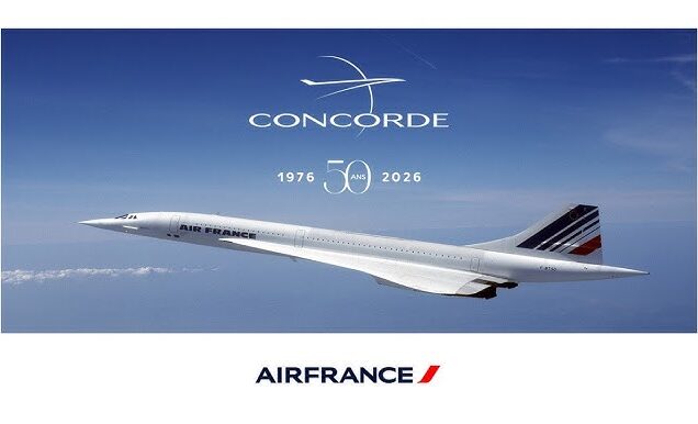 Photo pour les 50 ans du Concorde