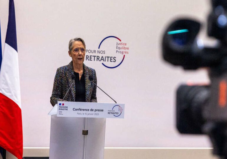 Elisabeth Borne dévoile la réforme des retraites