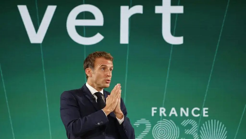 Ecologie : le candidat Emmanuel Macron sur la corde raide pour convaincre