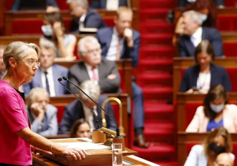 Elisabeth Borne : "Le désordre et l'instabilité ne sont pas une option"