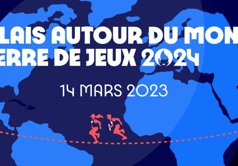 Un relais sportif de 24 heures sur les 5 continents pour les J0 2024