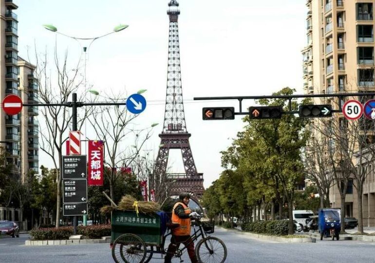 Tiandu Cheng, la copie de Paris en Chine !