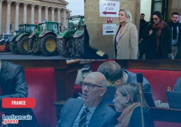 Crise politique française ! Menaces de censure ou de 49.3, blocus des tracteurs et le procès de Marine Le Pen