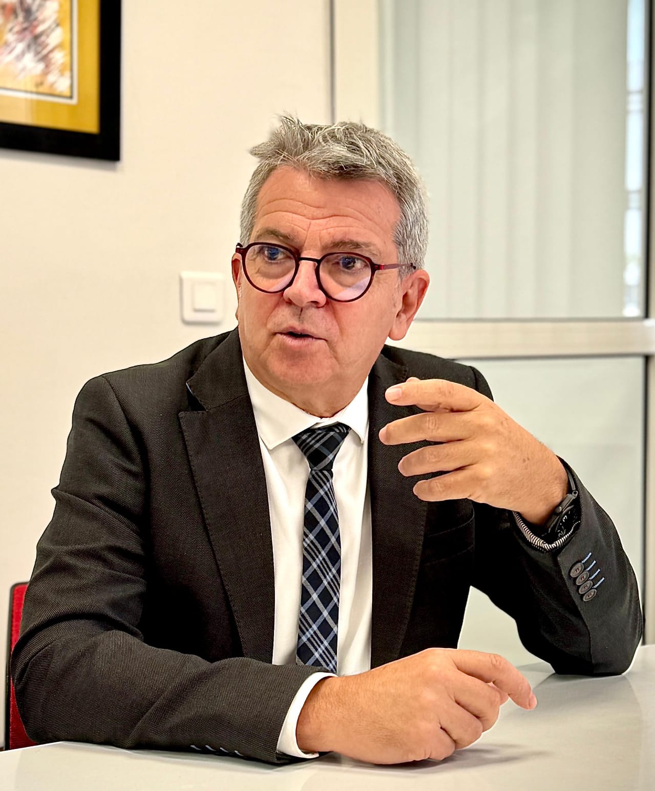 Didier Aribaud Principal du Collège Anatole France de Casablanca