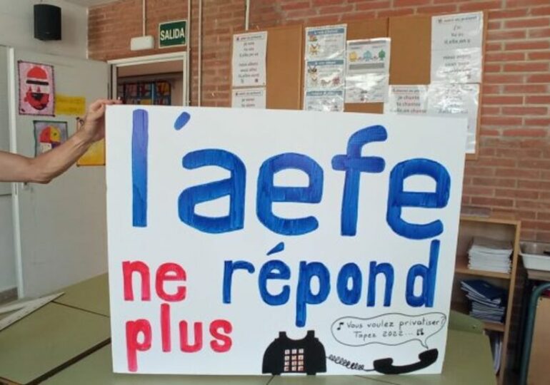 Fin d'année tendue à l'AEFE sur le plan social