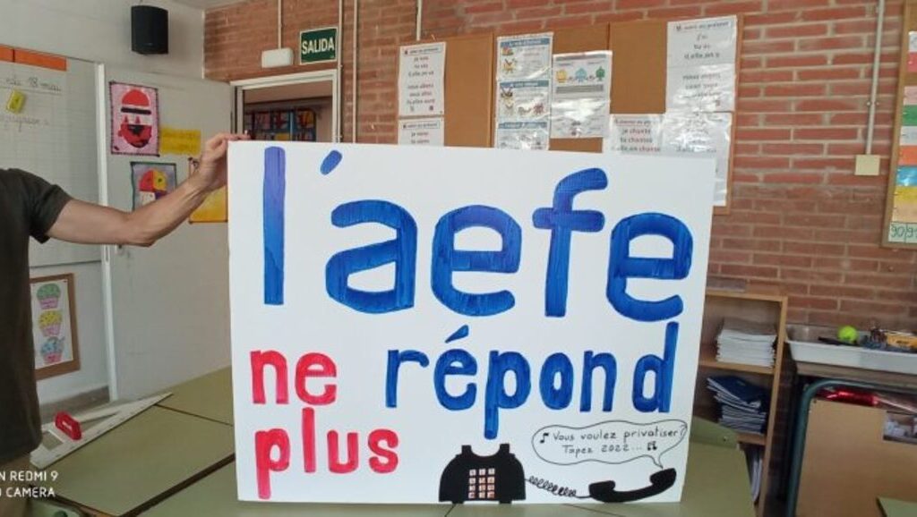 AEFE en grève