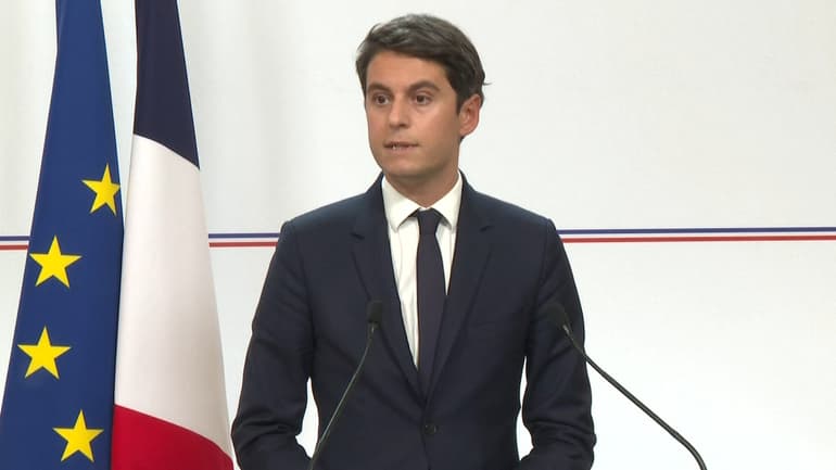 "J'ai un objectif: moins de harcèlements, plus de bonheur à l'école" - Gabriel Attal concluant la présentation du plan anti-harcèlements, ce mercredi 27 septembre.