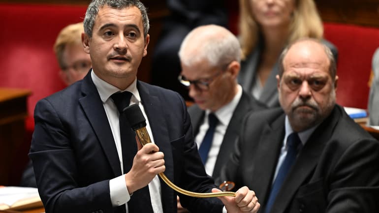 "Des milices d'extrême droite sont venues taper des noirs, des Arabes, pour reprendre vos mots, afin de mettre fin au 'grand remplacement' pour reprendre leurs mots nauséabonds" - Gérald Darmanin ce mardi 28 novembre 2023 à l'Assemblée nationale.