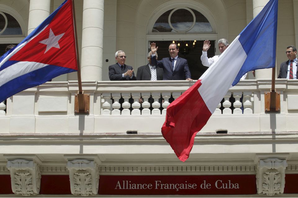 François Hollande et le "Che"