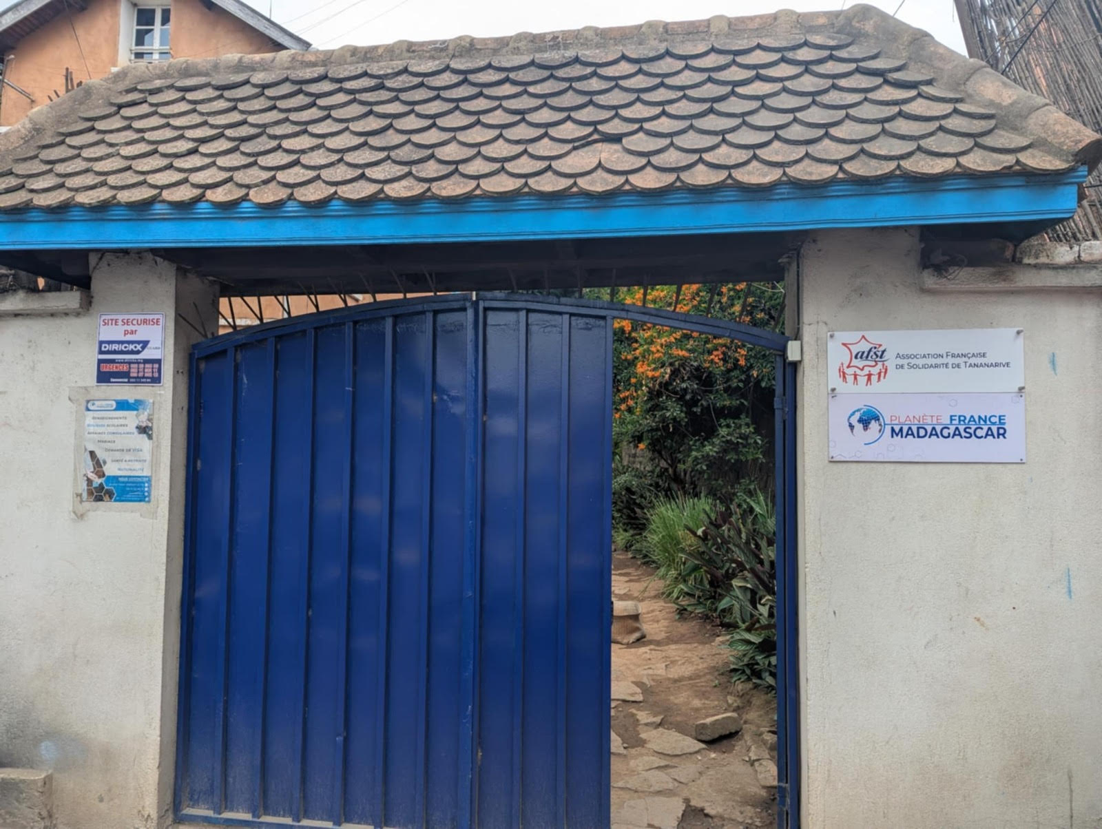 L'association Planete France Madagascar vous accueille dans ses propres locaux.