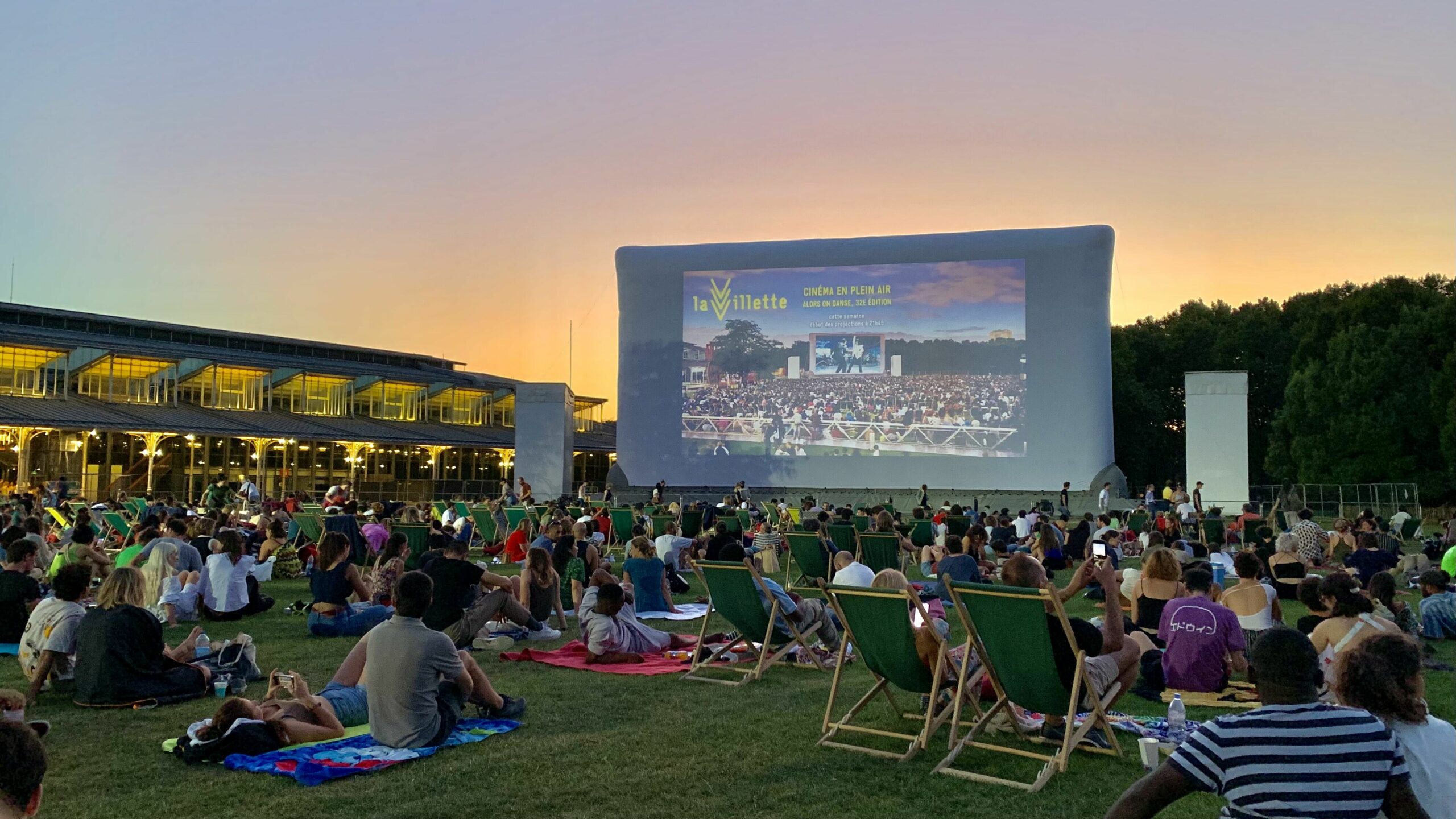 Le Cinéma en plein air à La Villette