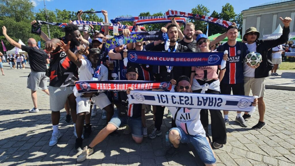 Le Fan Club du PSG Belgique présent à Munich pour la finale