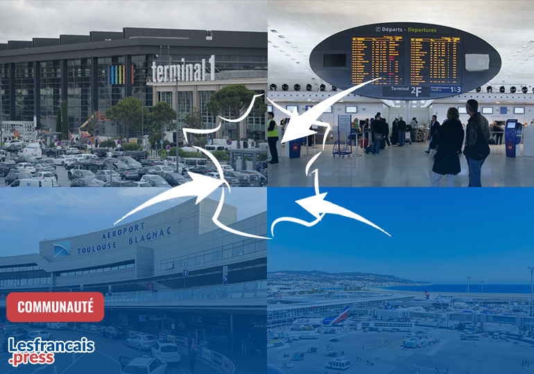 Les aéroports français et les expatriés !