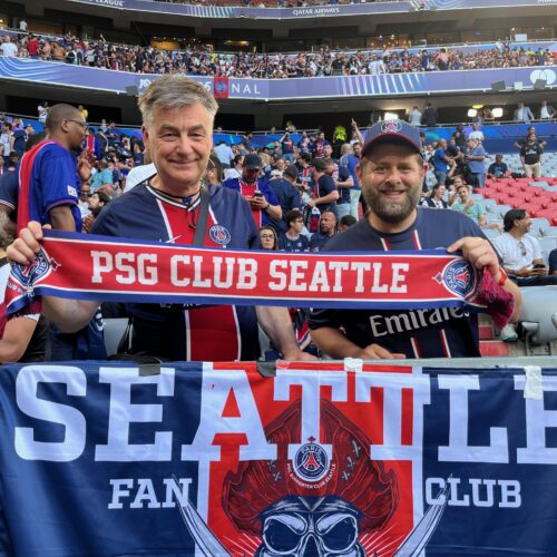 PSG Seattle au stade à Munich pour la finale