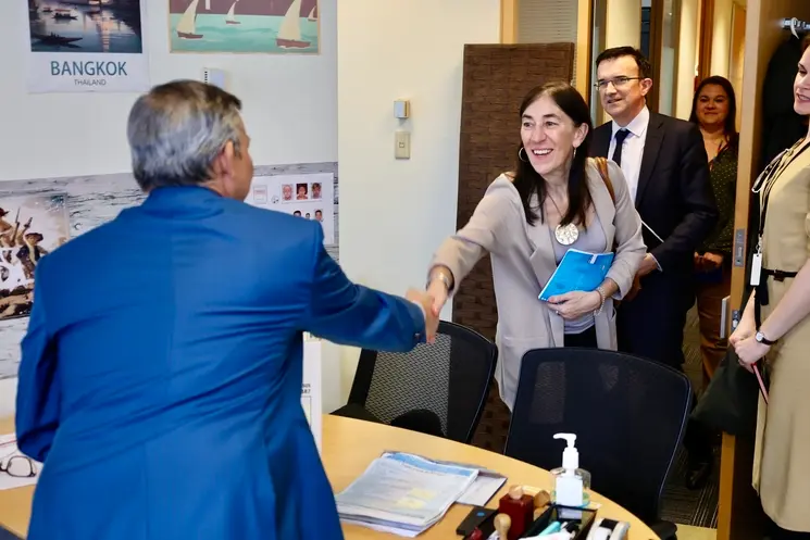 Pauline Carmona en Thaïlande