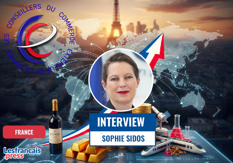 Sophie Sidos, présidente des CCE : l’international est la réponse pour nos entreprises françaises