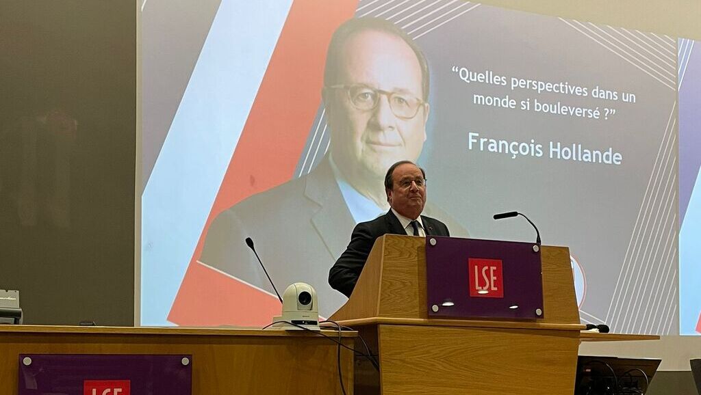 François Hollande à Londres