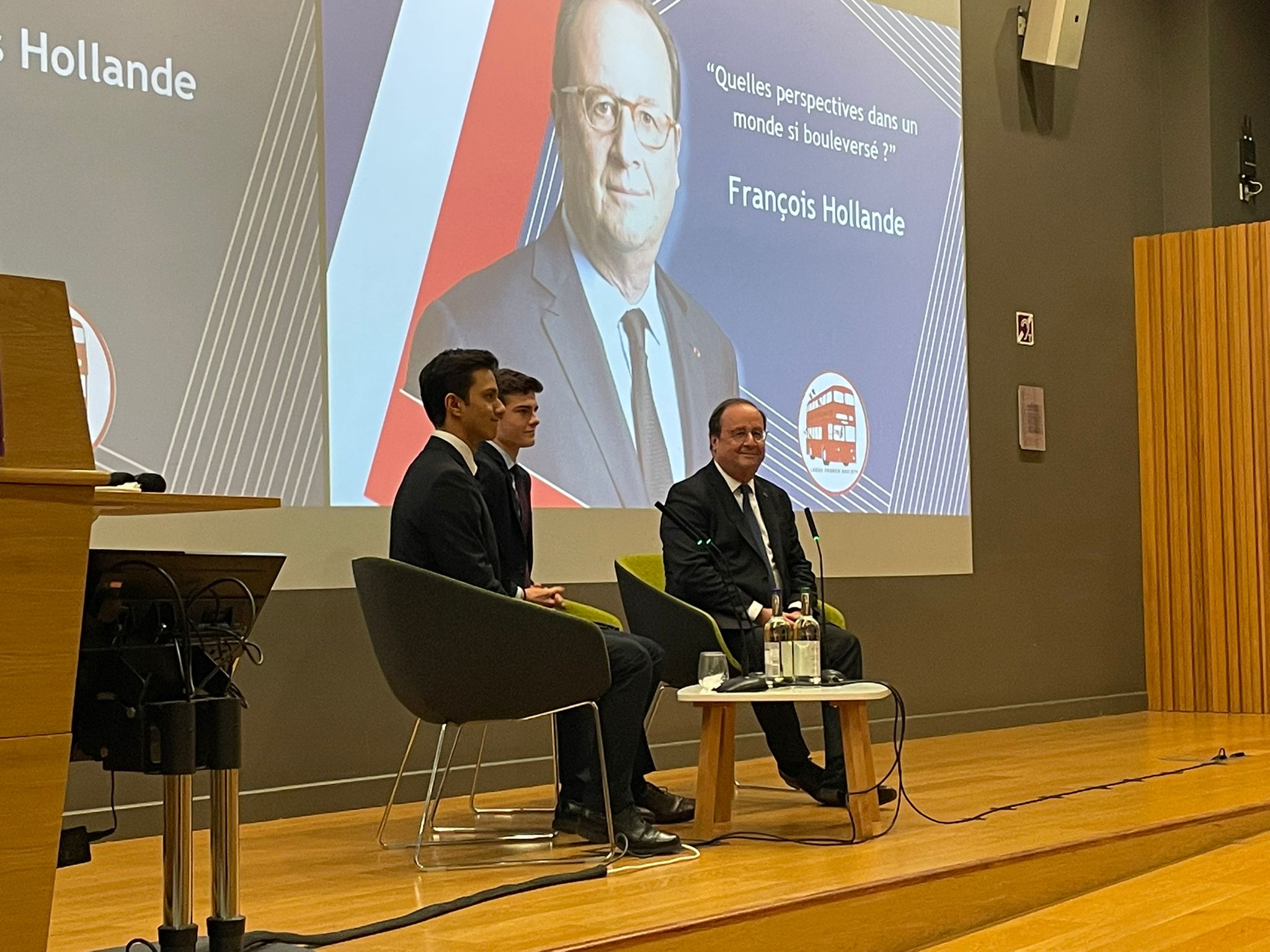 François Hollande à Londres