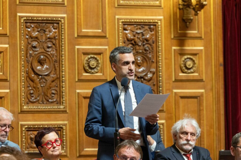 Yan Chantrel, sénateur des Français de l'étranger @Sénat