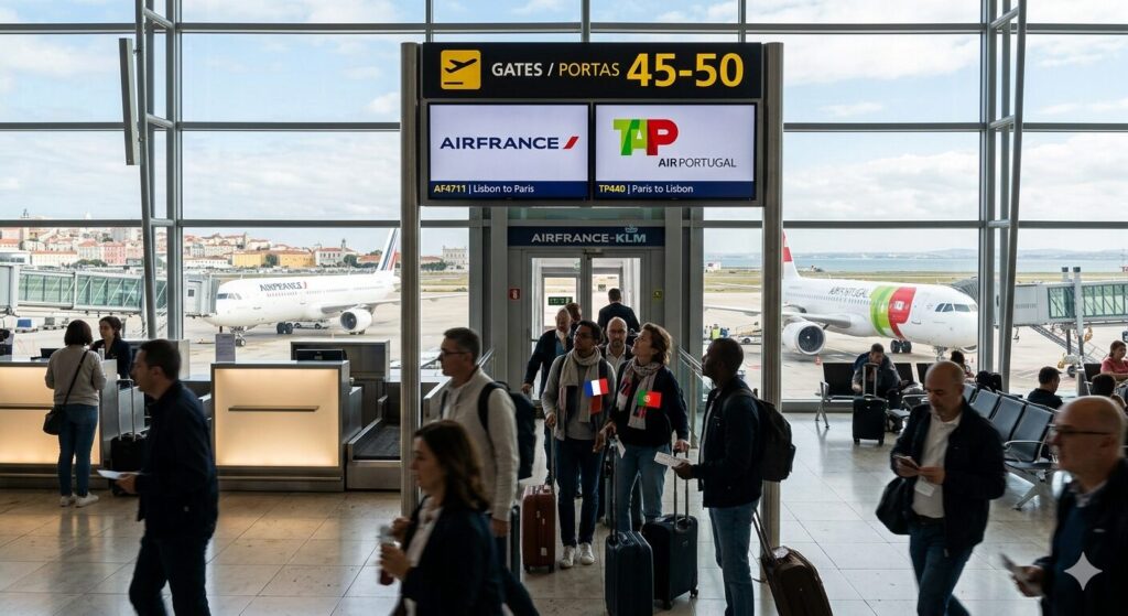 Air France embarquement