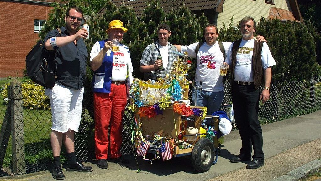 La fête des pères en Allemagne le jour de l'Ascension