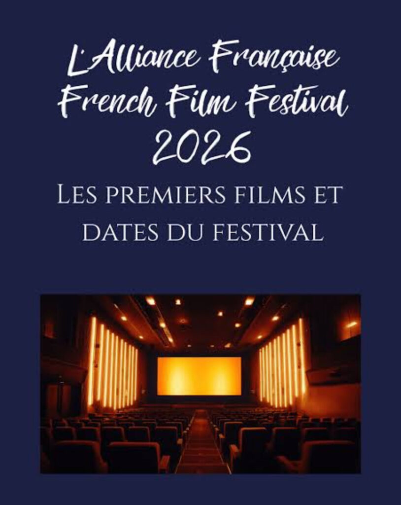 L'Alliance Française, French Film Festival 2026
