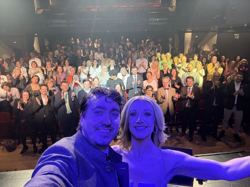 "Céline part en live" spectacle proposé par l'Association Bonaparte à Vaduz (Liechtenstein)