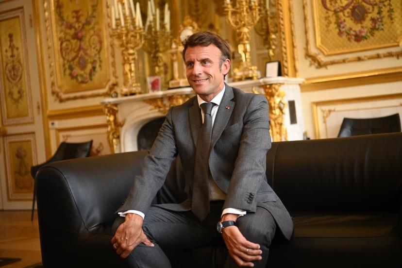 « Il ne peut pas y avoir le drapeau russe aux Jeux olympiques de Paris » – Emmanuel Macron dans une interview au journal L&rsquo;Equipe