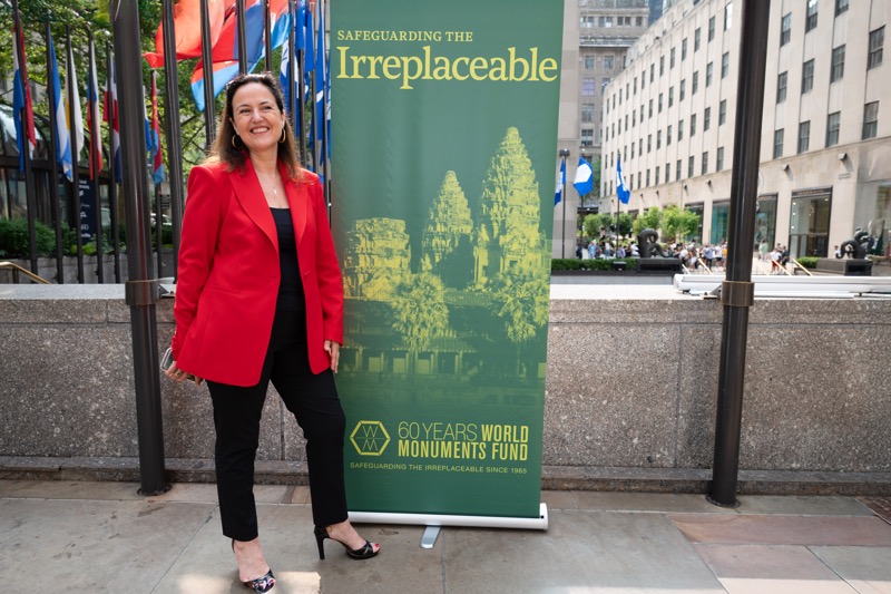 Bénédicte de Montlaur, présidente du World Monuments Fund