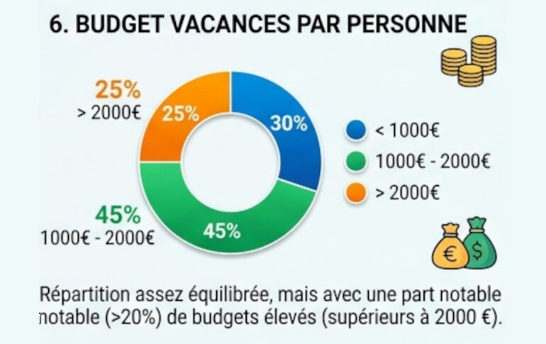 Budget vacances par personne