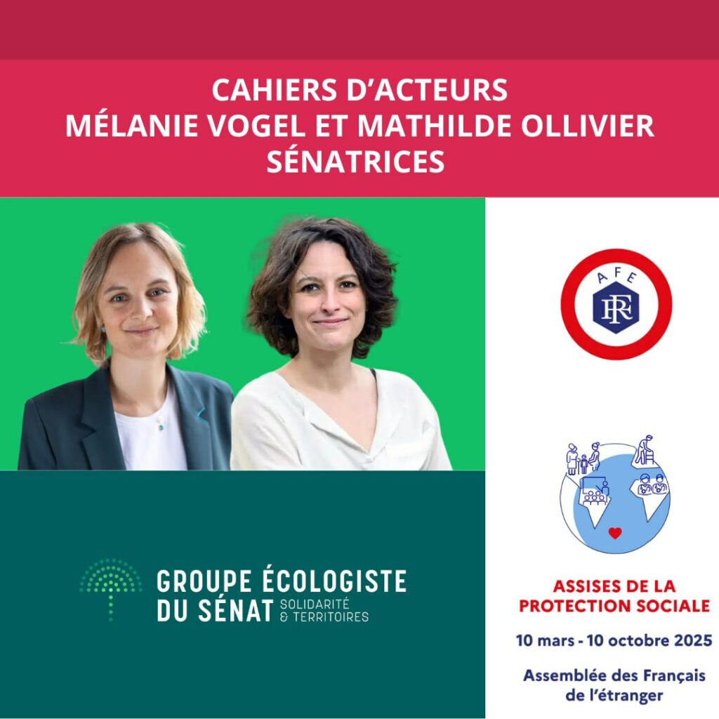 Cahier d'acteurs des sénatrices Mathilde Ollivier et Mélanie Vogel