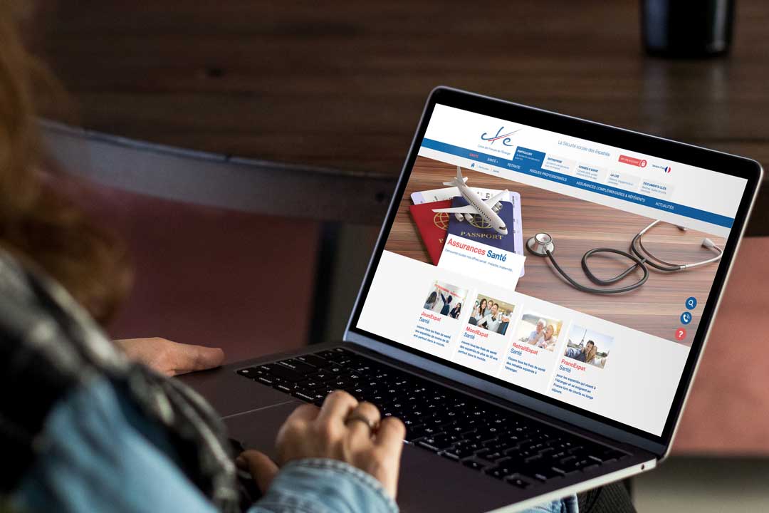 Site web CFE (Caisse Français de l'Etranger)