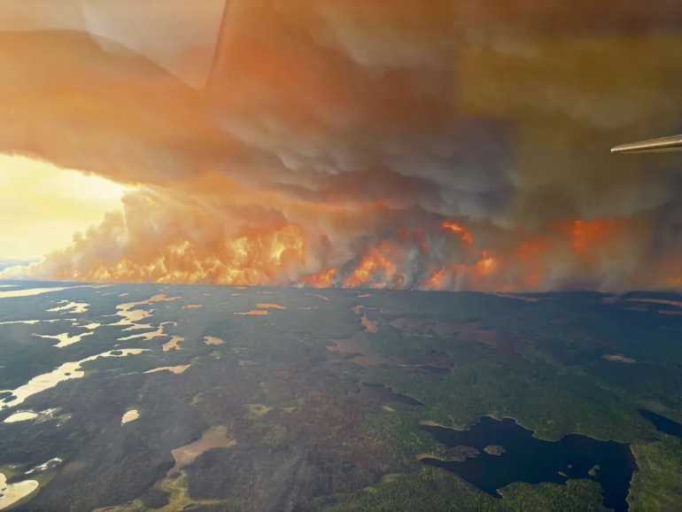 Le Canada a connu la pire saison de feux de forêts