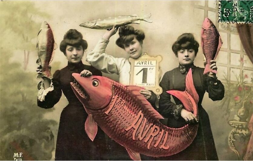 Carte postale française de 1908
