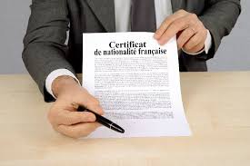Les démarches pour le Certificat de nationalité française